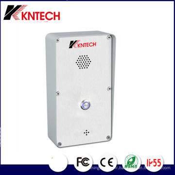 Interphone téléphonique d&#39;urgence de contrôle d&#39;accès IP de téléphone de porte d&#39;IP Knzd-45